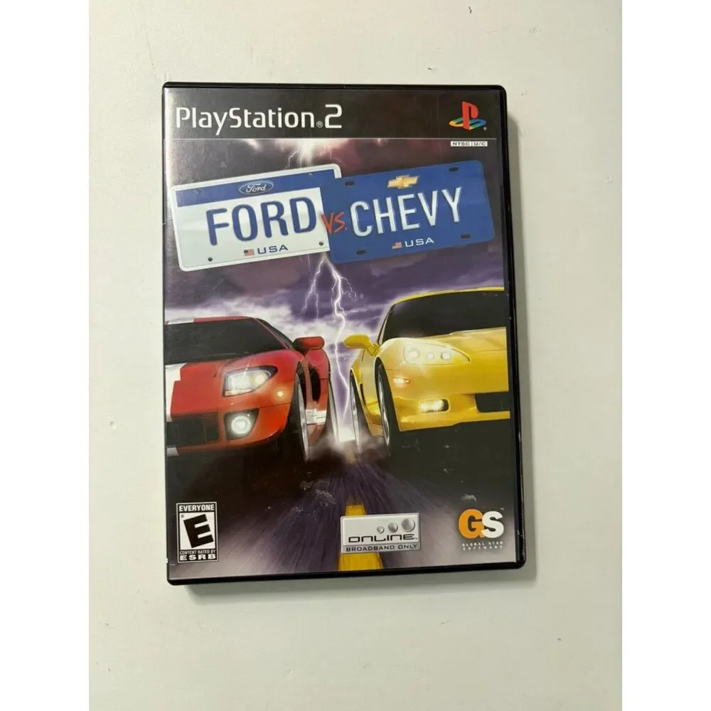 playstation 2 Ford vs Chevy video game
